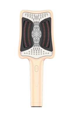 Fitdash Electric Vibrating 650nm Rood Licht 850nm NIR Therapie EMS Scalp Massage Haarborstel Olie Applicator