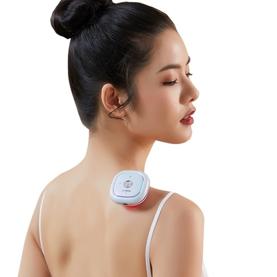 Mini draagbare schouder- en middelmassage-machine met ABS draadloos/knopcontrole