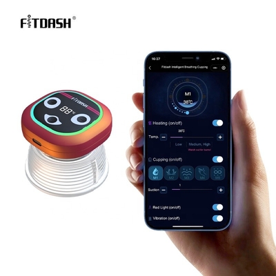 Fitdash Herbruikbare Cupping Set Geavanceerde Scraping Massage Cupping voor Rode Licht Therapie