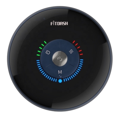 1800mAh batterijcapaciteit Fitdash Intelligente trillingen Ademhaling Cupping Massage