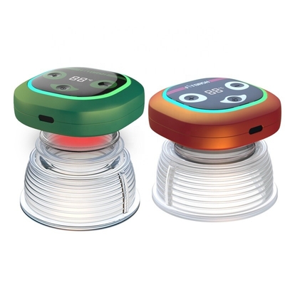 Draadloos Fitdash 650nm Rood licht Moxa Cupping Intelligent Vacuum Cupping Massage Instrument