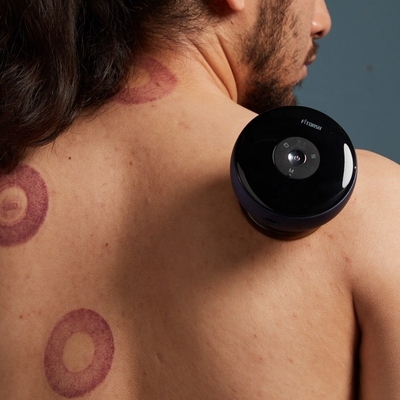 ABS PC Fitdash elektrische massagemachine met vacuümzuiging en elektronische trillingen