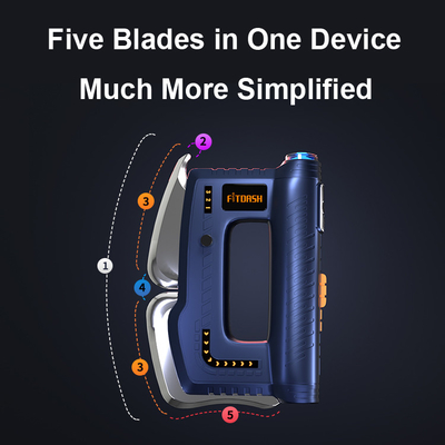 5 in 1 Infrarood Body Massager Scraper Heat Gua Sha IASTM Tool Set voor het opladen van een energiebron