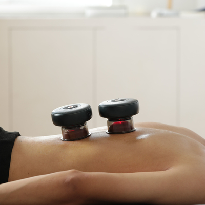 Smart Cupping Massager Elektrisch vacuüm Rood licht Cupping Therapie Massage Body Cups