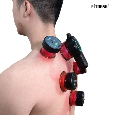 Type-C Power Mode Fitdash Professional Red Light Cupping Set met ABS PC materiaal