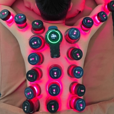 Buttonsysteem Vacuümademhaling Cupping Massage voor de behandeling van anti-cellulitis