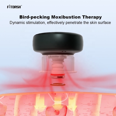 Fitdash Herbruikbare Cupping Set Moxibustion Therapy met 12 minuten standaard werktijd
