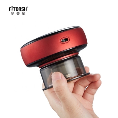 7W nominale vermogen Fitdash oplaadbare elektrische cupping kit met Bluetooth en trillingen