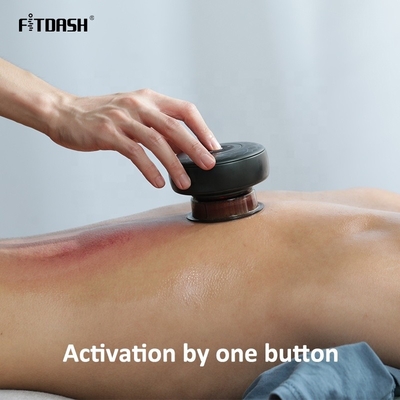 7W nominale vermogen Fitdash oplaadbare elektrische cupping kit met Bluetooth en trillingen