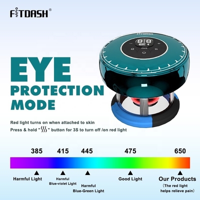 Fitdash Electric Smart Cupping Massage met verwarming EMS en 8000rpm Vibratie Frequentie