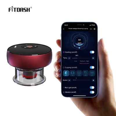 Fitdash Intelligent Breathing Cupping met ABS PC materiaal en dynamische infraroodtechnologie
