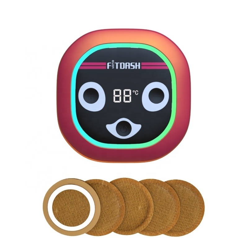 Draagbare cupping therapie met Fitdash Electric Cupping Massager en rood licht ongeveer 100g