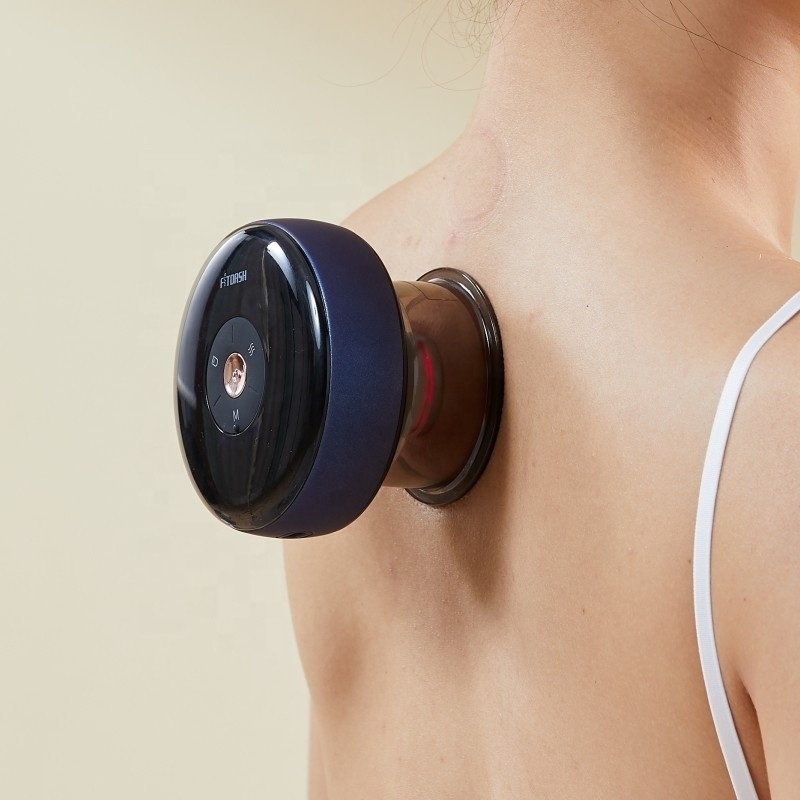 94*94*72mm Fitdash Intelligent Breathing Cupping Massage Instrument met Type-C Power Mode