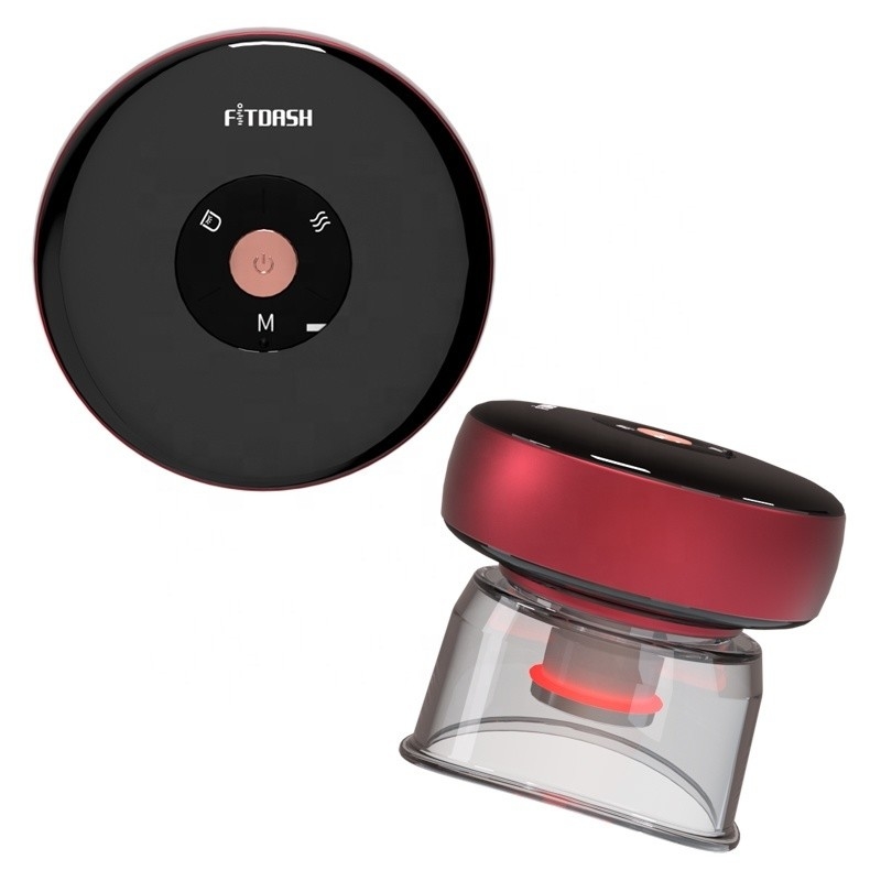 Fitdash Red Light Cupping Set voor Body 7W Professional Vacuum Cupping Therapy Machine