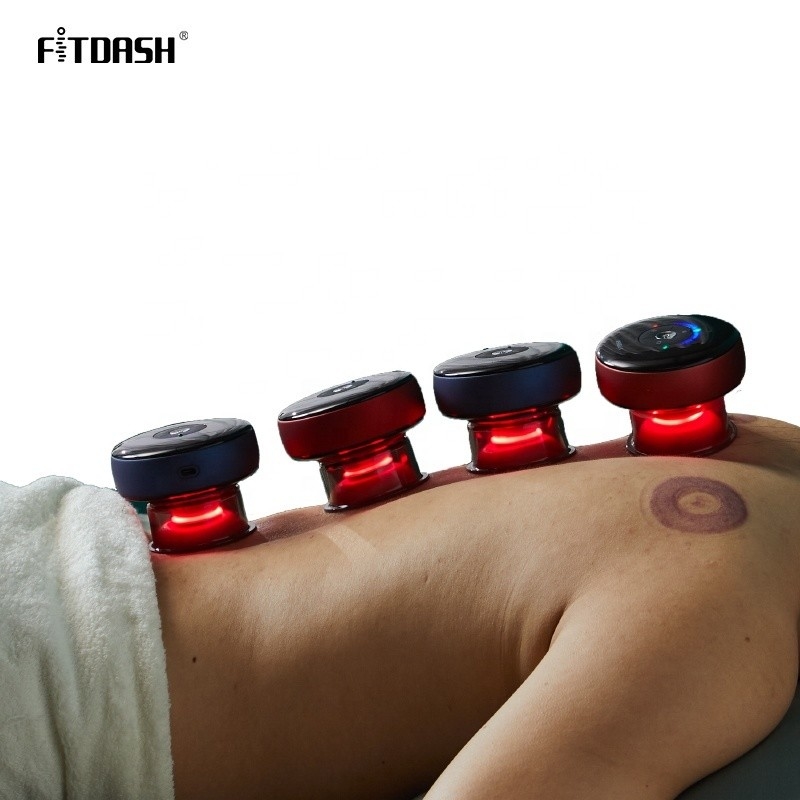 Elektrische stimulator van type C voor cupping Fitdash Pulserende Vibrerende Cupping Machine
