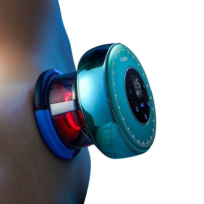 9 modus EMS en 5 verwarmingsmodus Elektrische schraap-cupping-therapie-machine voor Fitdash Smart Red Light
