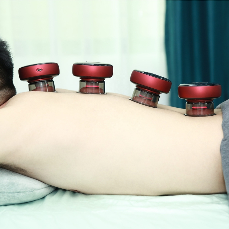 Ervaar de kracht van Fitdash Smart Electric Heat Cupping Vacuum Device voor Gua Sha