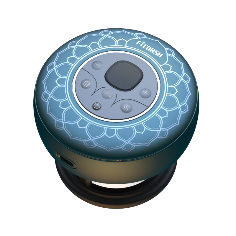 EMC-gecertificeerd Fitdash draagbaar Cupping Tens-apparaat met verwarming en roodlichttherapie