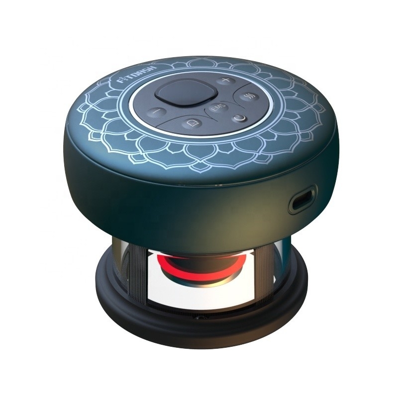 Smart Electric Cupping Cups voor nek en bil 12 minuten standaard werktijd Rood licht
