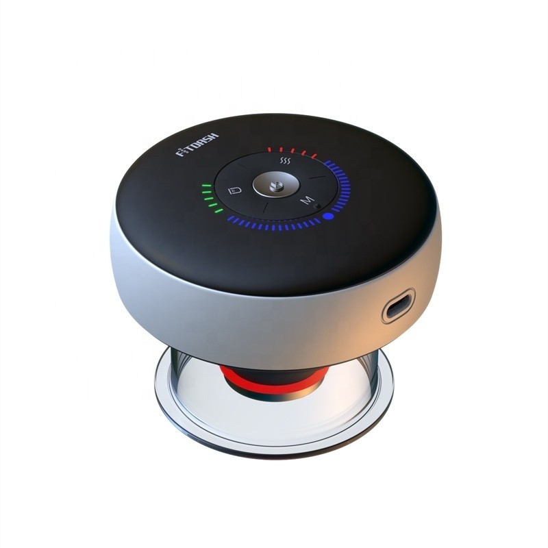 Fitdash Red Light Heating Smart Cupping Massager met knopcontrole OEM / ODM