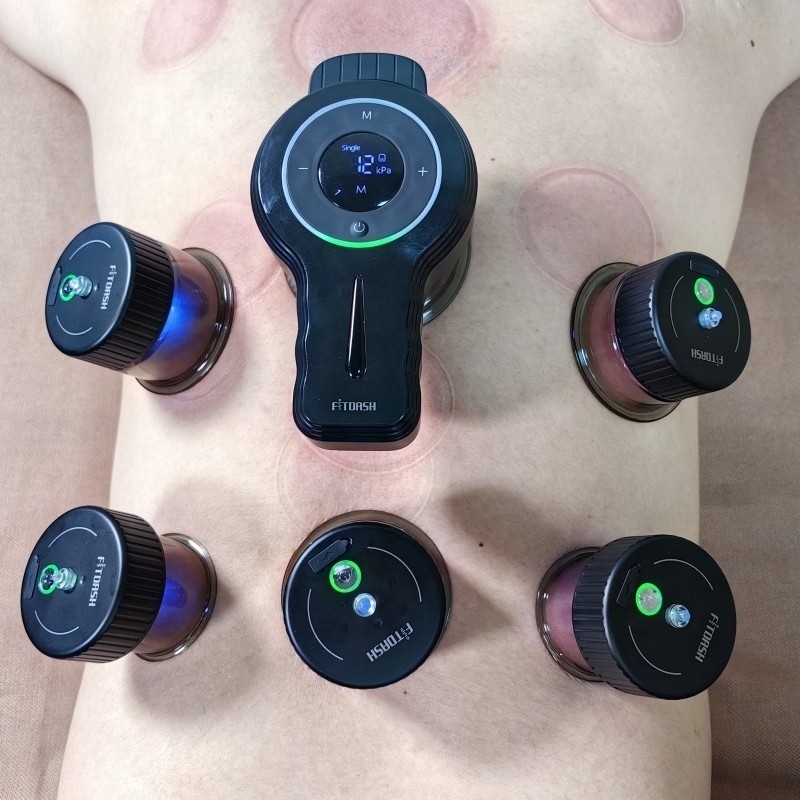 Body Power Type-C Intelligente ademhaling Cupping Therapie met sterke zuigkracht en vacuüm
