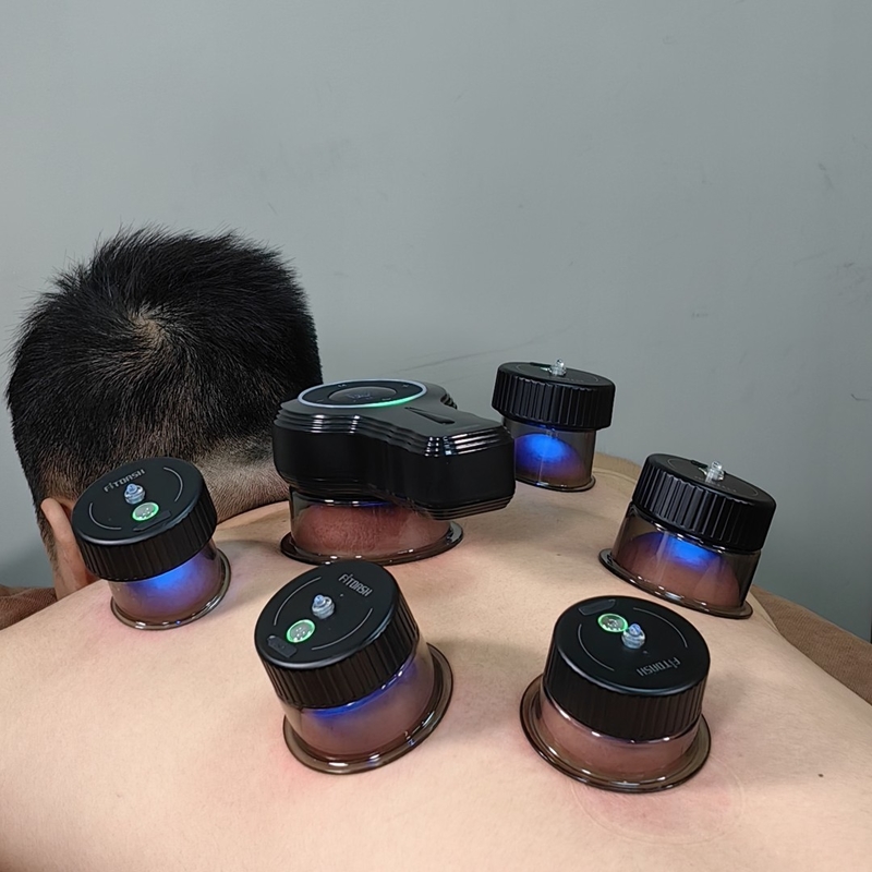 Smart Cupping Massager 320mm*230mm*80mm Grootte Fitdash Electric Cupping Therapy Set