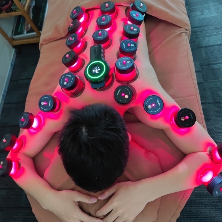 Fitdash ABS PC Cupping Therapy Set 6 Pcs Cellulitis Massager Cups Vacuum Therapy Cupping
